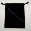 Black Velvet Pouch
