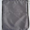 AM Dark Gray drawstring bag